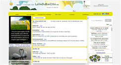 Desktop Screenshot of lavieduboncote.info